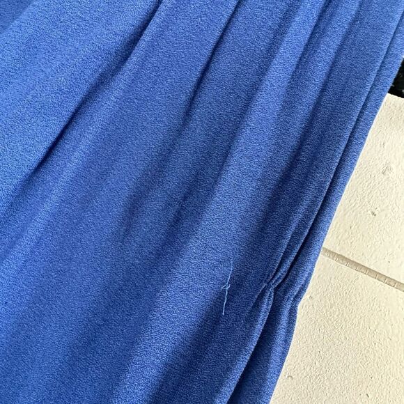 Free People Women’s Extra Small Royal Blue Tank Top Blouse - Picture 7 of 7